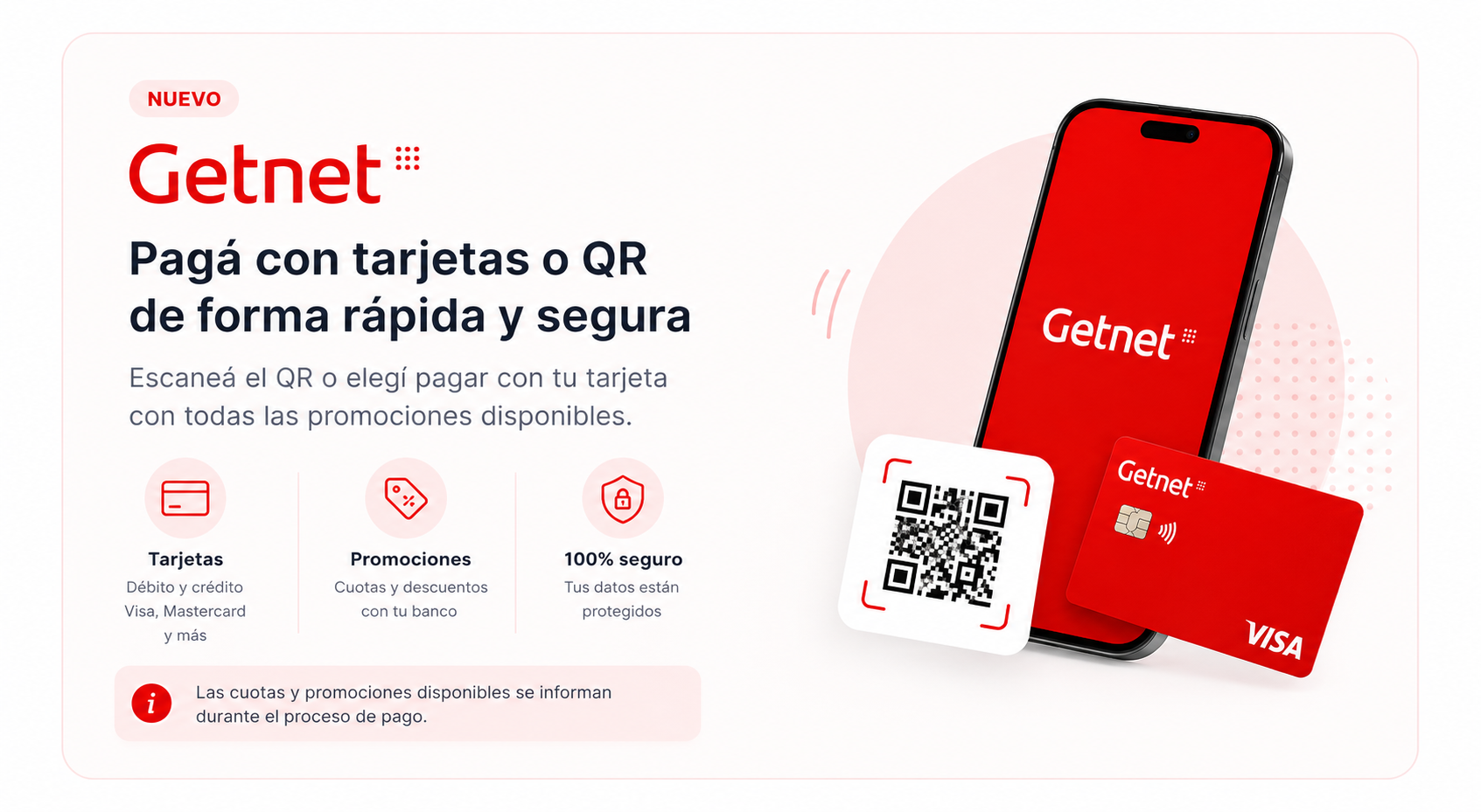 Beneficios pagando con Getnet