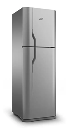 Heladera Gafa Hgf-387afp Plata 375 Lts