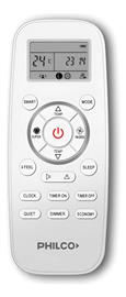 Aire Acondicionado Split Philco 2750 Wts. Fr?o/Calor PHS-25HA4CN