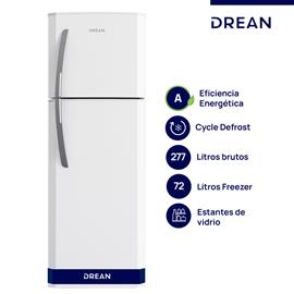 Heladera Drean HDR280F50B 277 Lts. Blanca
